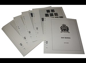 LINDNER-Vordrucke San Marino 1968-1982