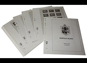 LINDNER-Vordrucke Norfolk-Insel 1947-1984