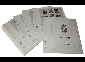 LINDNER-Vordrucke Neuseeland 1981-1989