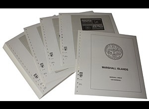 LINDNER-Vordrucke Marshall-Inseln 1984-1992